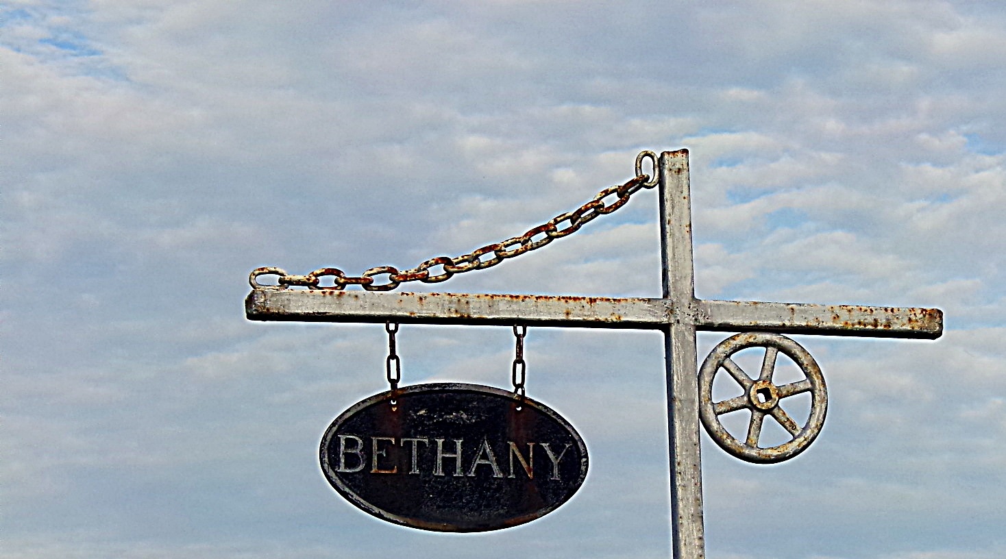 Bethany Cemetery Sign